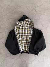 Cargar imagen en el visor de la galería, Y2K Double-Sided Plaid Zip Hoodie🪓