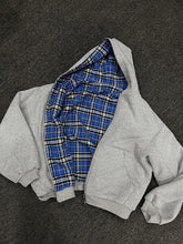 Cargar imagen en el visor de la galería, Y2K Double-Sided Plaid Zip Hoodie🪓
